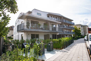 Neubau einer Wohnanlage mit 23 WE und Tiefgarage in Lübeck-Travemünde&lt;br /&gt;Bauzeit: 2019 - 2021 &lt;br&gt;Leistungsspektrum: HOAI Phase: 1-9