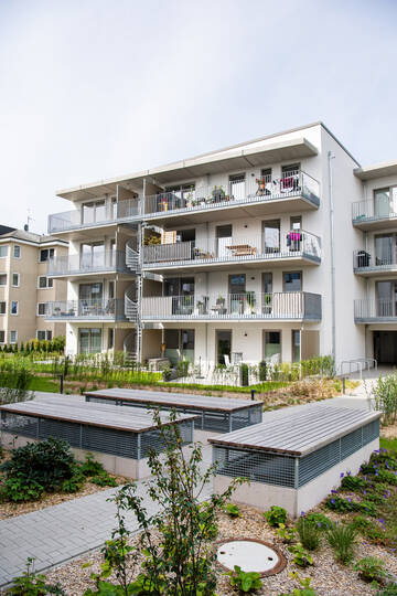 Neubau einer Wohnanlage mit 23 WE und Tiefgarage in Lübeck-Travemünde&lt;br /&gt;Bauzeit: 2019 - 2021 &lt;br&gt;Leistungsspektrum: HOAI Phase: 1-9