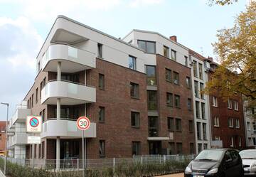 Neubau eines Mehrfamilienhauses mit 33 Wohneinheiten in Lübeck &lt;br /&gt;Bauzeit: 2015-2016 &lt;br&gt;Leistungsspektrum: HOAI Phase: 1-6